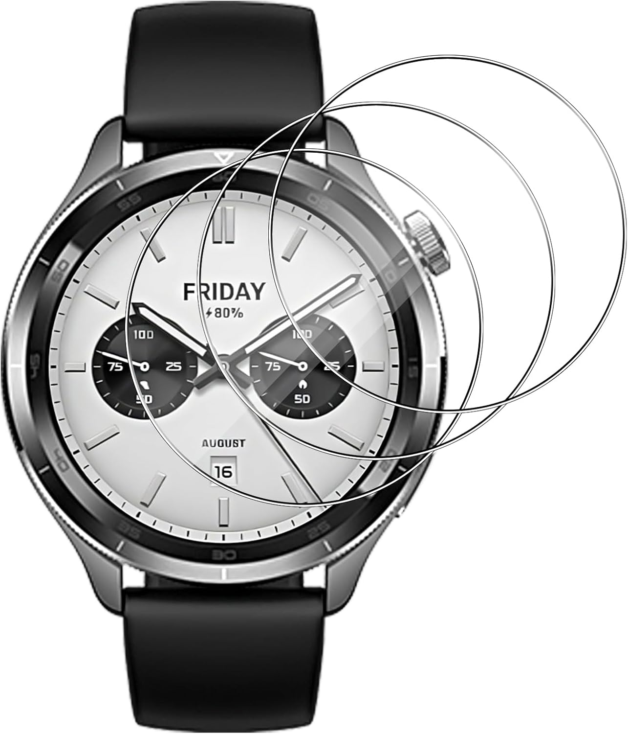 3PCS Tempered Glass Smartwatch – обзор и цена Xiaomi Smartwatch S4 Accessories