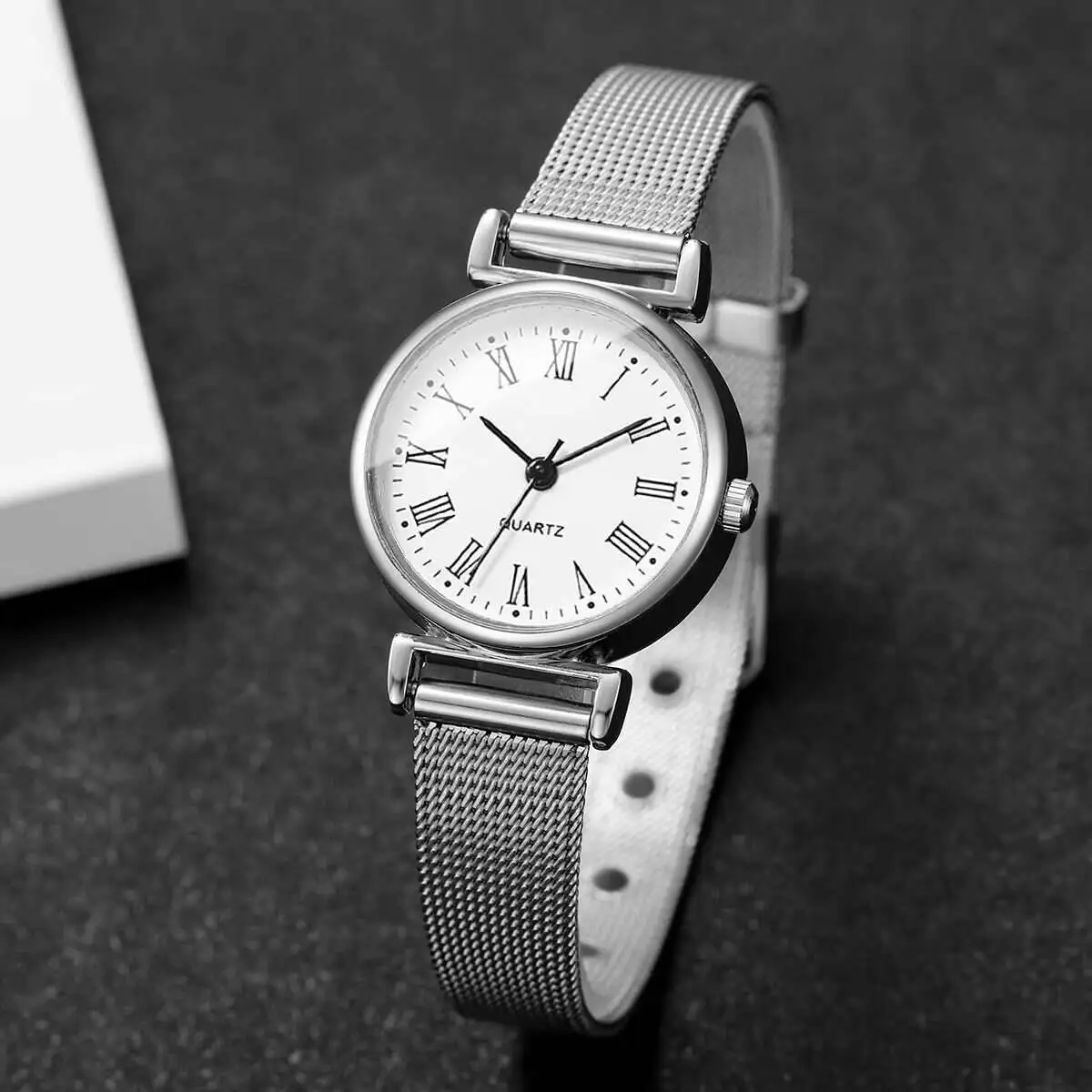 1/2PCS Fashion Women Watches C – обзор и цена Stainless Mesh Band