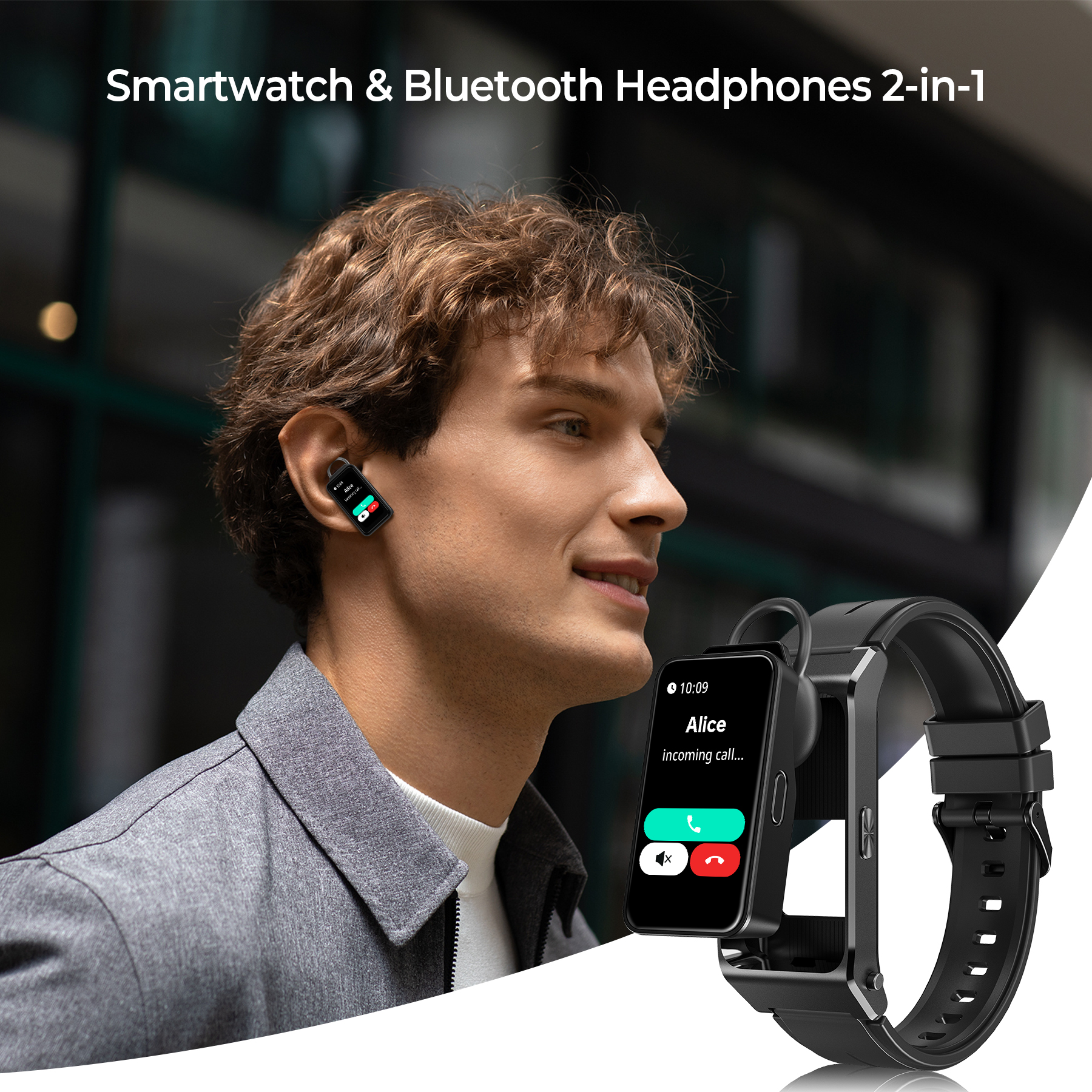OUKITEL BT11 Smartwatch Blueto – обзор и цена Smartwatch Headset