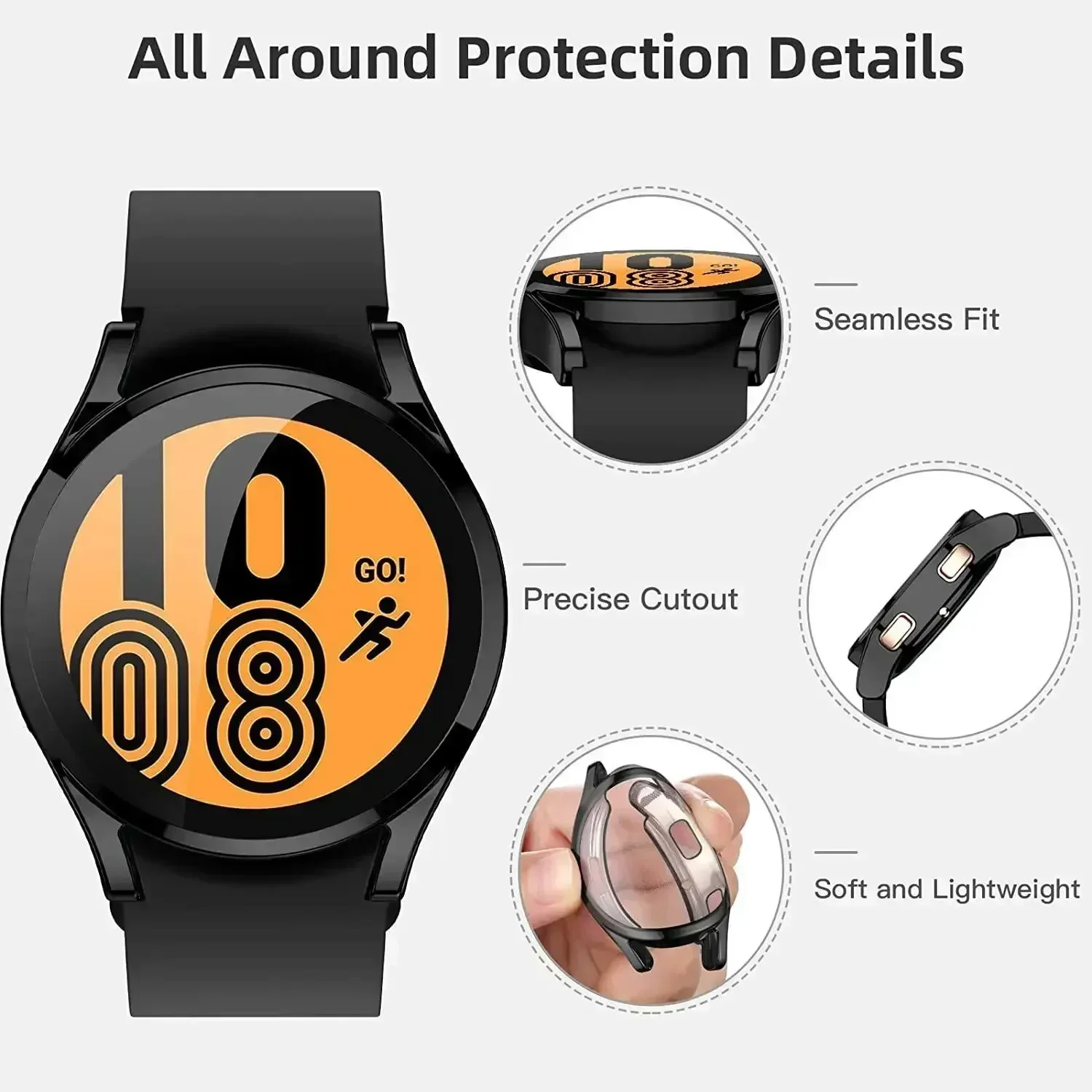 Case for Samsung Galaxy Watch  – обзор и цена Accessories For Galaxy Watch 5