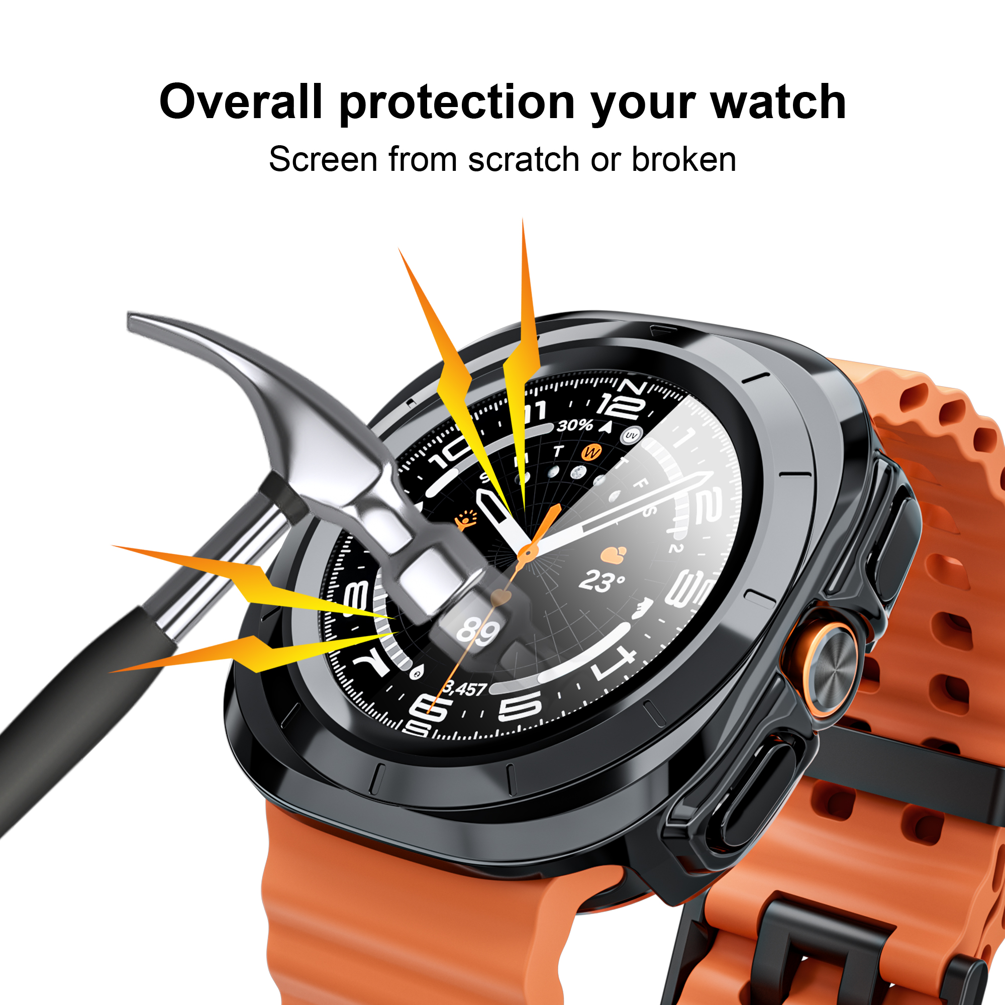 Case for Samsung Galaxy Watch  – обзор и цена Smartwatch Band Accessories