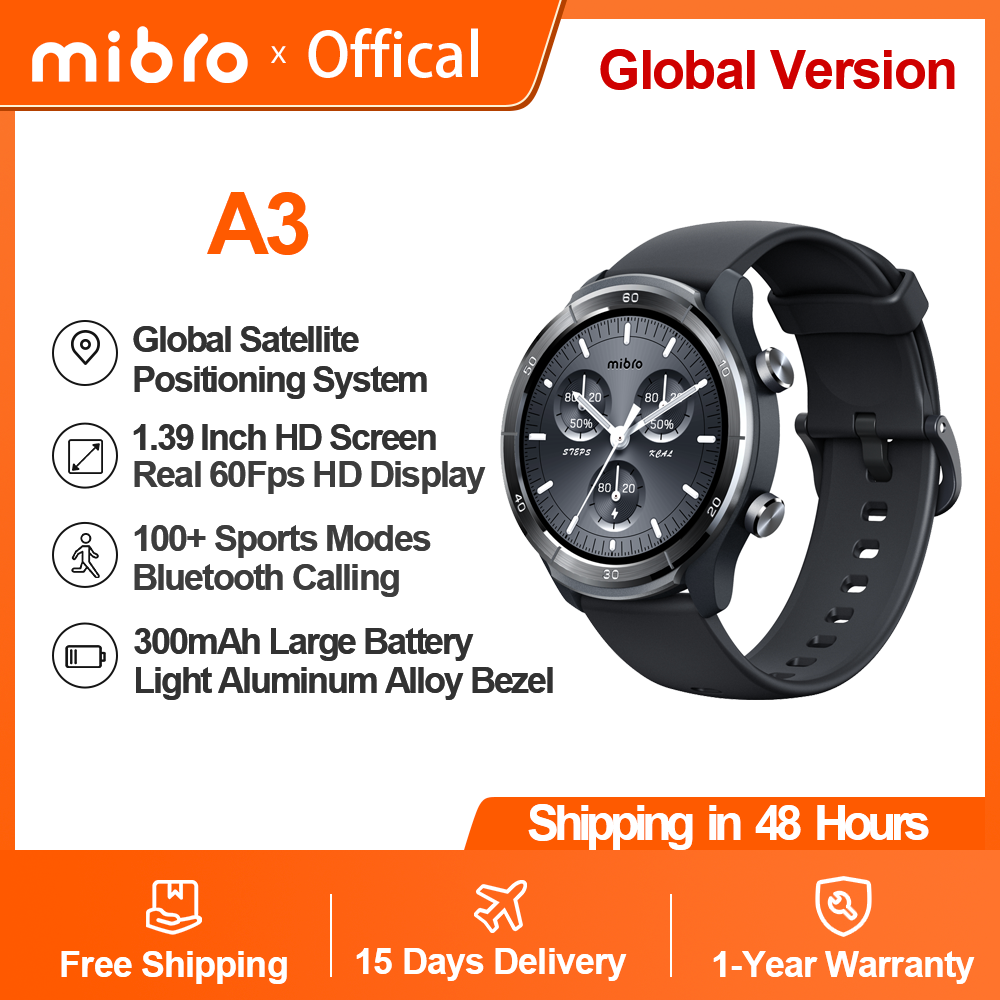Mibro A3 Smartwatch Super Ligh – обзор и цена Smartwatch Face