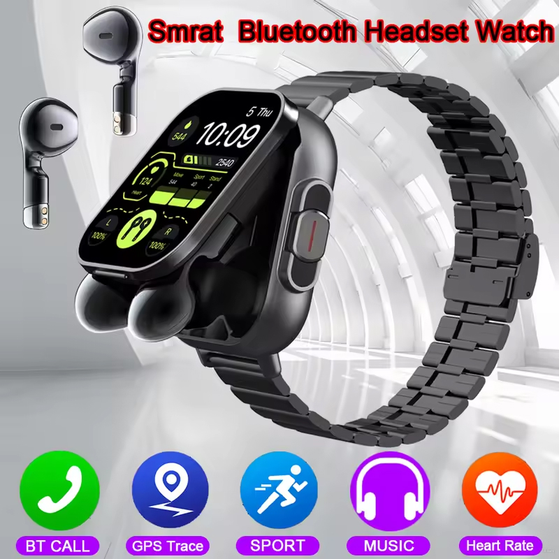 NFC Smart Watch TWS 2-in-1 Hea – обзор и цена Smartwatch Headset