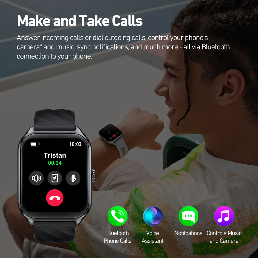 New Zeblaze GTS 4 Voice Callin – обзор и цена Smartwatch Face