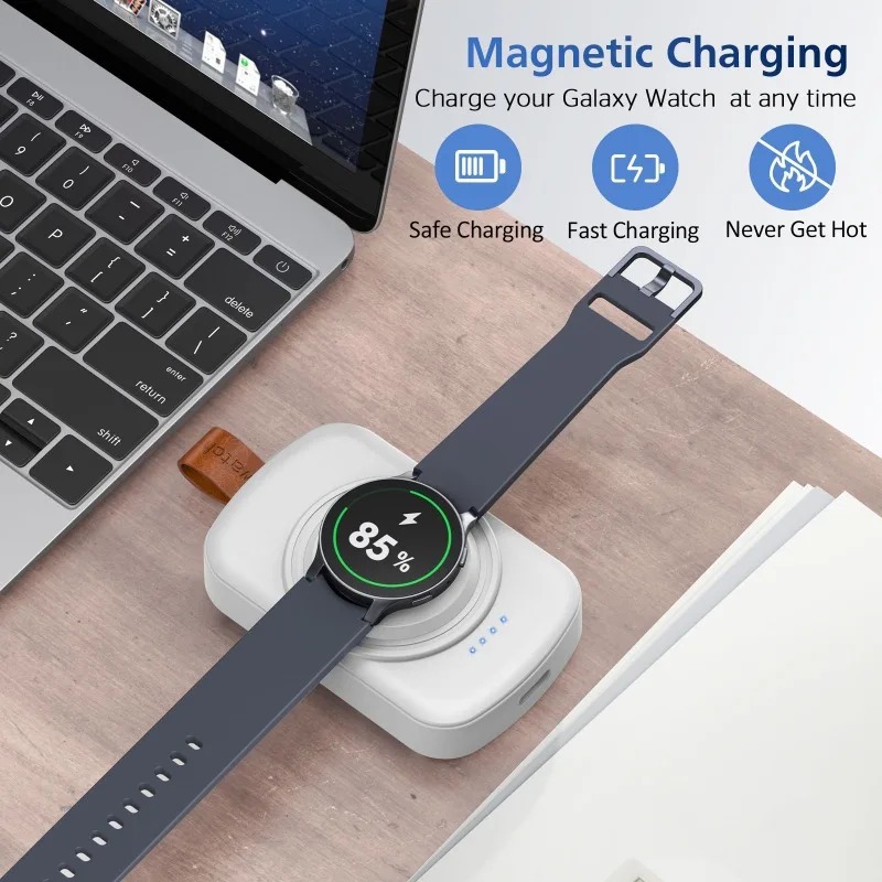 Portable 1800mAh Magnetic Wire – обзор и цена Wireless Charger Watch