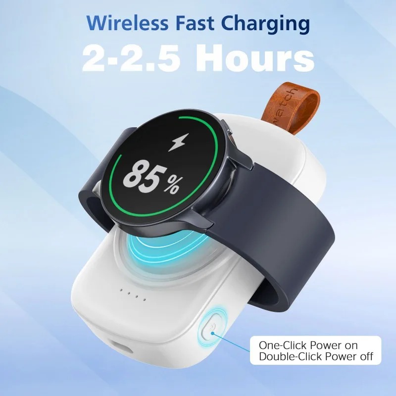 Portable 1800mAh Magnetic Wire – обзор и цена Wireless Charger Watch