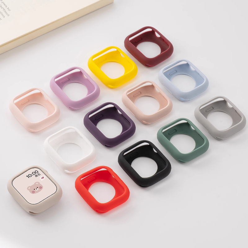 Silicone Case for Apple Watch  – обзор и цена Smartwatch Band Accessories