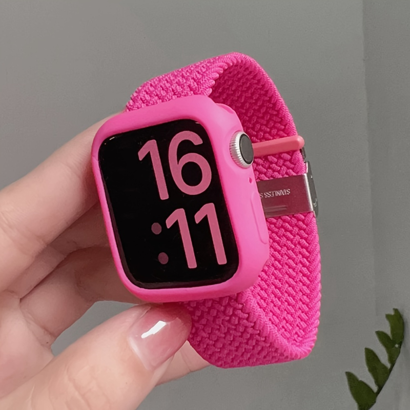 Silicone Case for Apple Watch  – обзор и цена Smartwatch Band Accessories