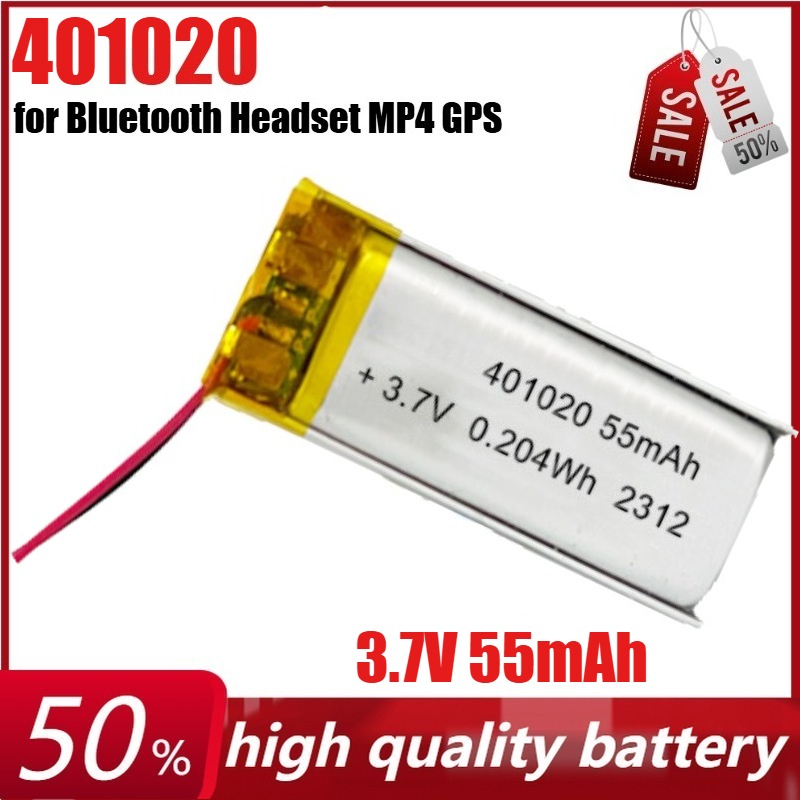 401020 3.7V 55mAh Lithium Poly – обзор и цена Smartwatch Headset