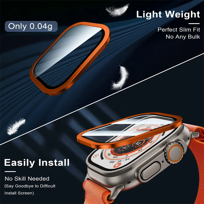 Tempered Glass for Apple Watch – обзор и цена Watch Case Bumper