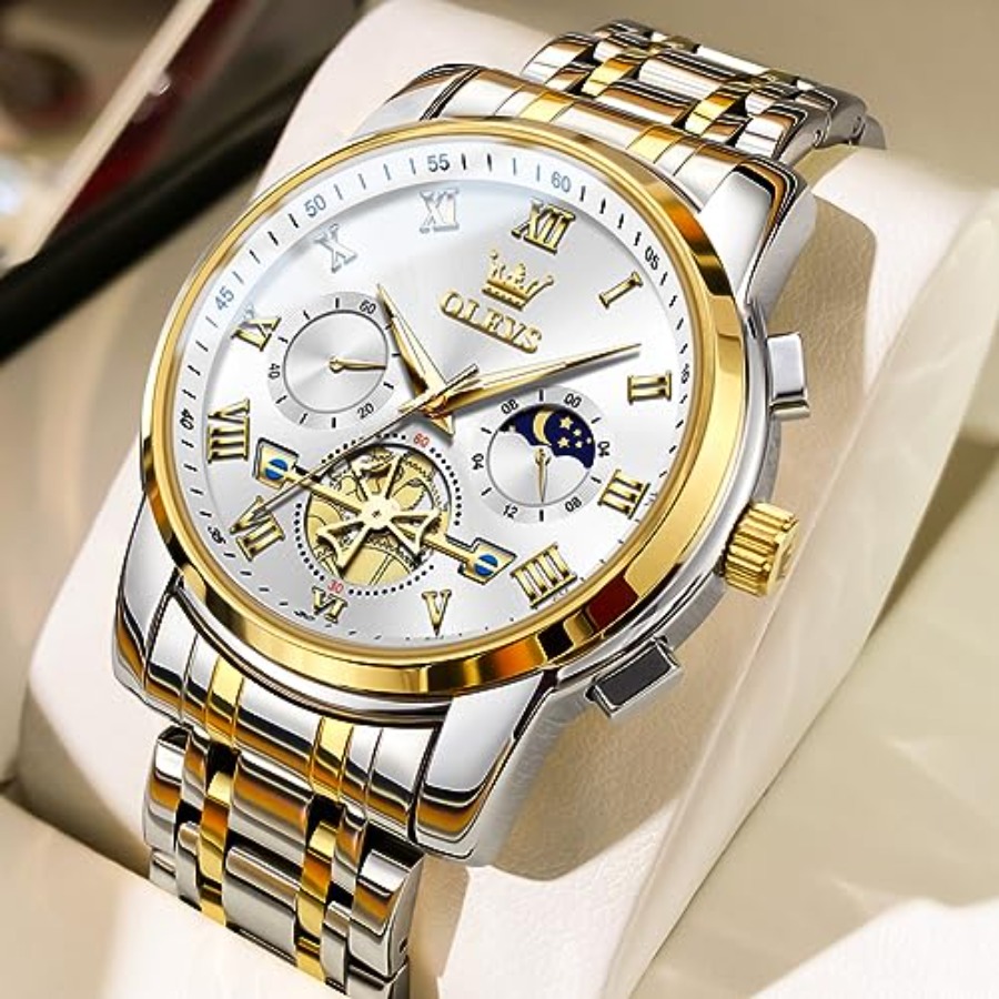 OLEVS Watches Men Waterproof L – обзор и цена Smartwatch Face