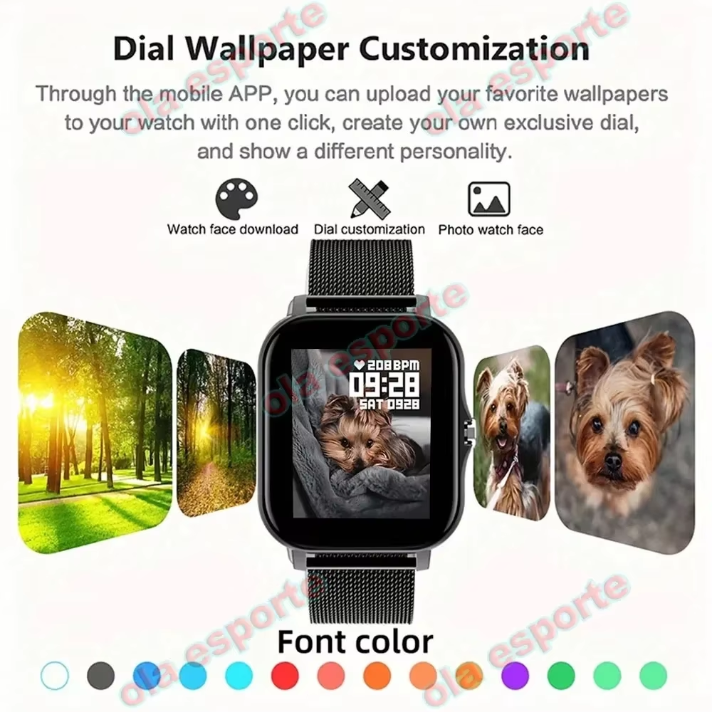 New Smartwatch 1.83'' HD Scree – обзор и цена Smartwatch Instagram