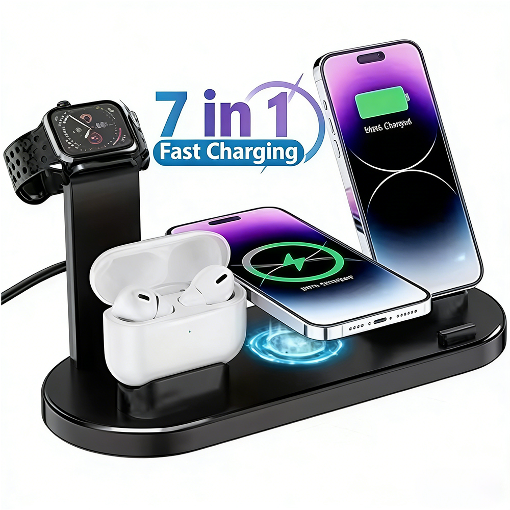 30W 7 in 1 Wireless Charger St – обзор и цена Smartwatch Ac