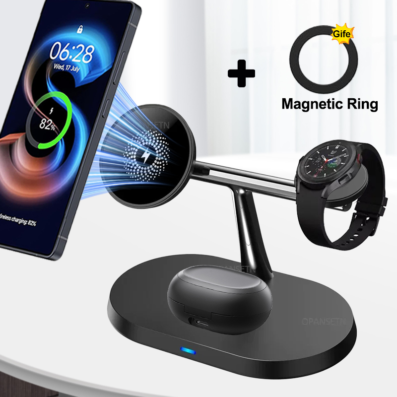 3-IN-1 Magnetic Wireless Charg – обзор и цена Wireless Charger Watch