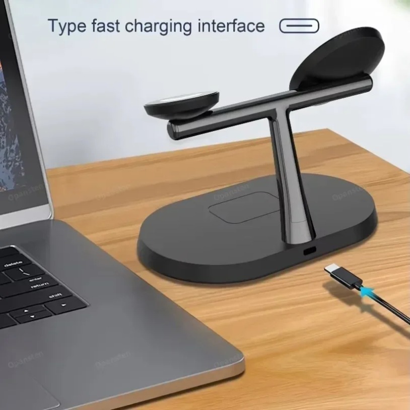 3-IN-1 Magnetic Wireless Charg – обзор и цена Wireless Charger Watch