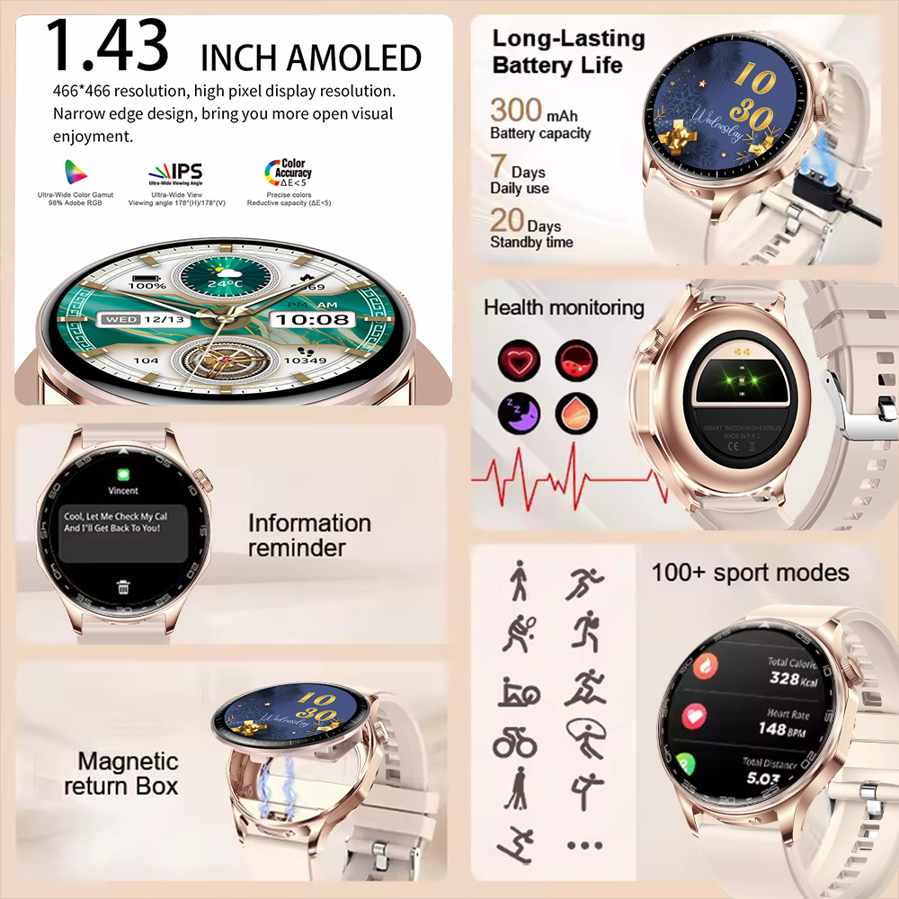 2026 New 2-In-1 TWS Headset Sm – обзор и цена Smartwatch Headset