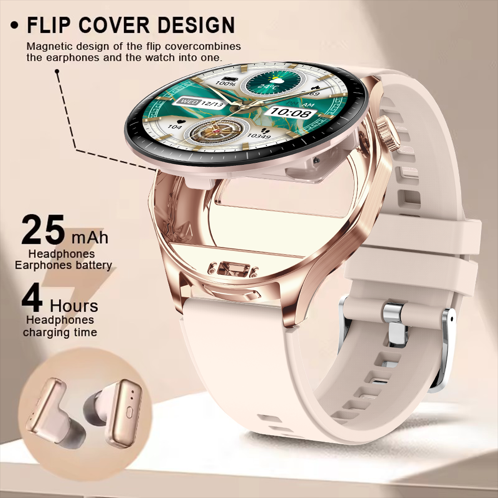 2026 New 2-In-1 TWS Headset Sm – обзор и цена Smartwatch Headset