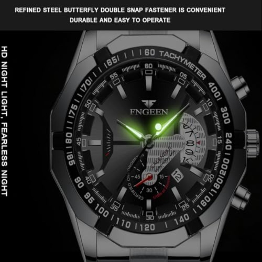 4 Pack Men's Stainless Steel W – обзор и цена Smartwatch Face