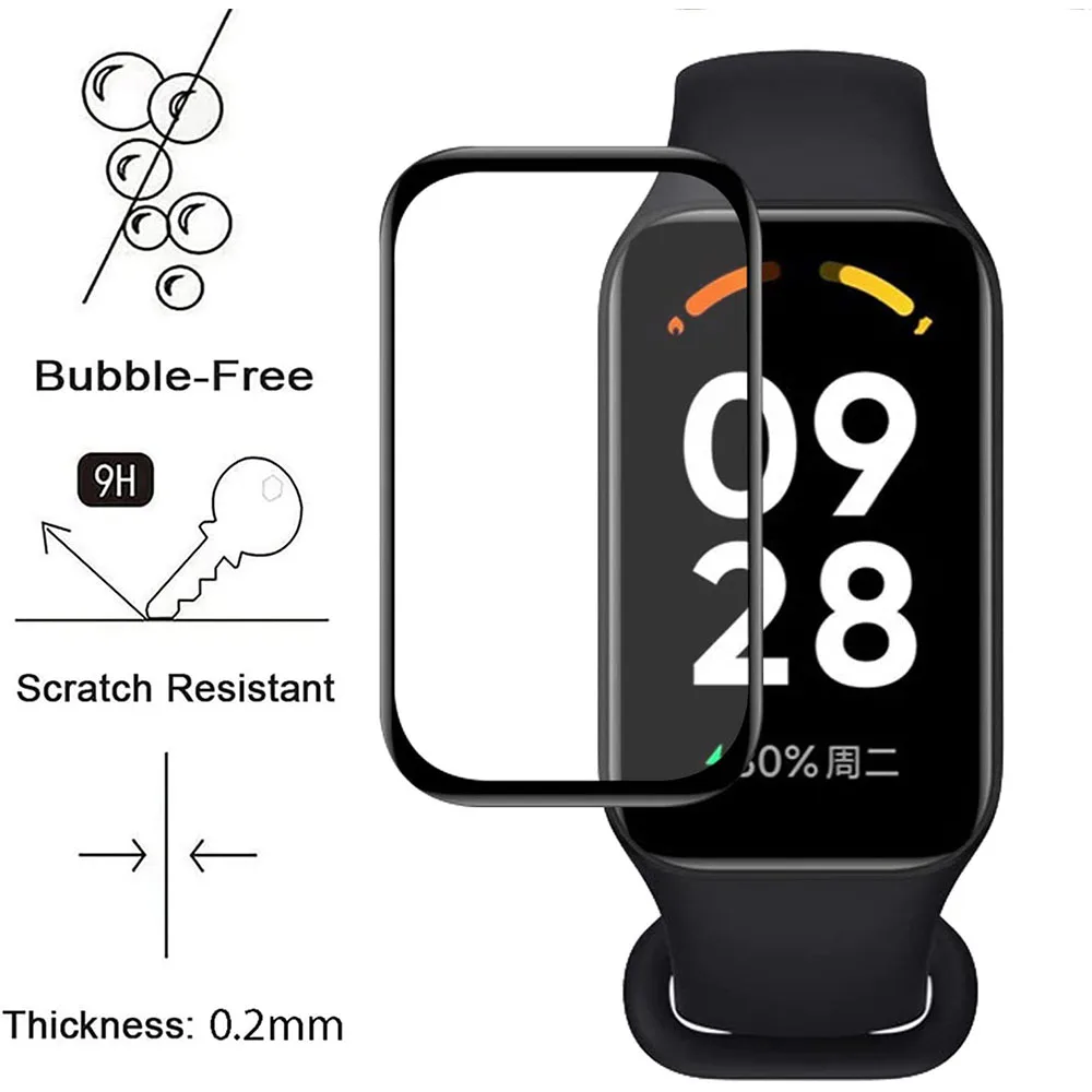 1-3pcs 3D Composite Film For R – обзор и цена Smartwatch Band Accessories