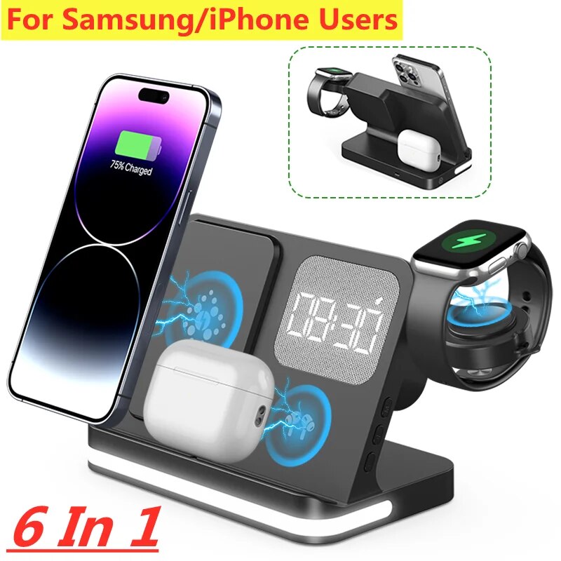 Wireless Charger Stand For iPh – обзор и цена Smartwatch Ac