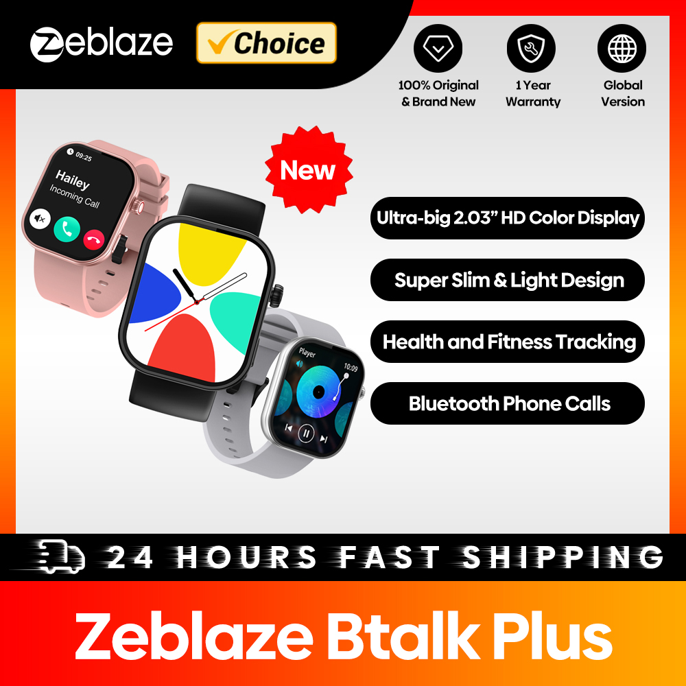 New Zeblaze Btalk Plus Voice C – обзор и цена Smartwatch Face