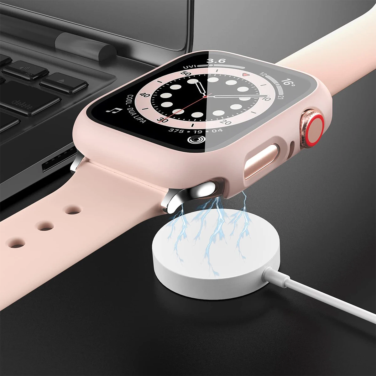 Tempered Glass+Cover For Apple – обзор и цена Smartwatch Band Accessories