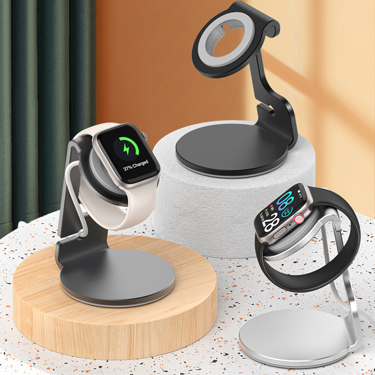 Aluminum Bracket Charger Dock  – обзор и цена Watch Charging Dock