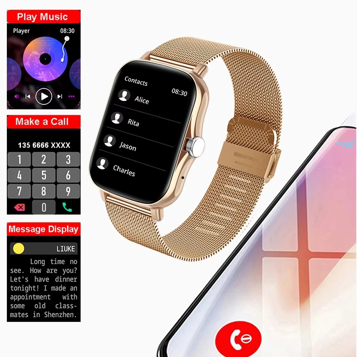 2026 New Multifunctional Smart – обзор и цена Android Smartwatch Accessories