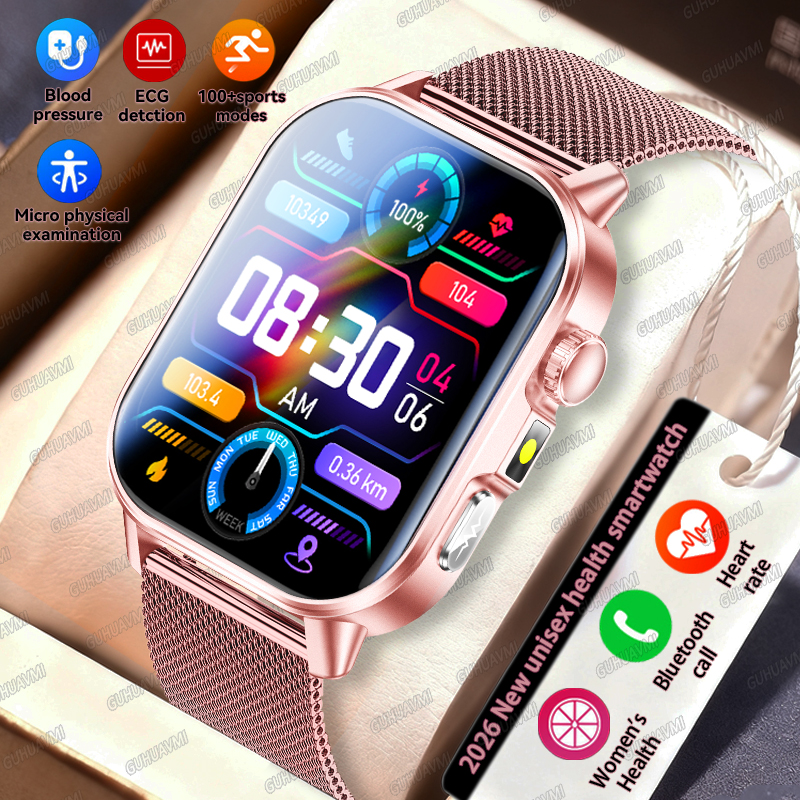GUHUAVMI 2026 New Precise Heal – обзор и цена Android Smartwatch Accessories