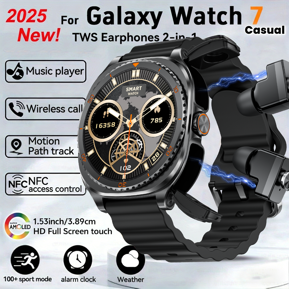 TWS 2in 1 Smart Watch with Hea – обзор и цена Smartwatch Headset
