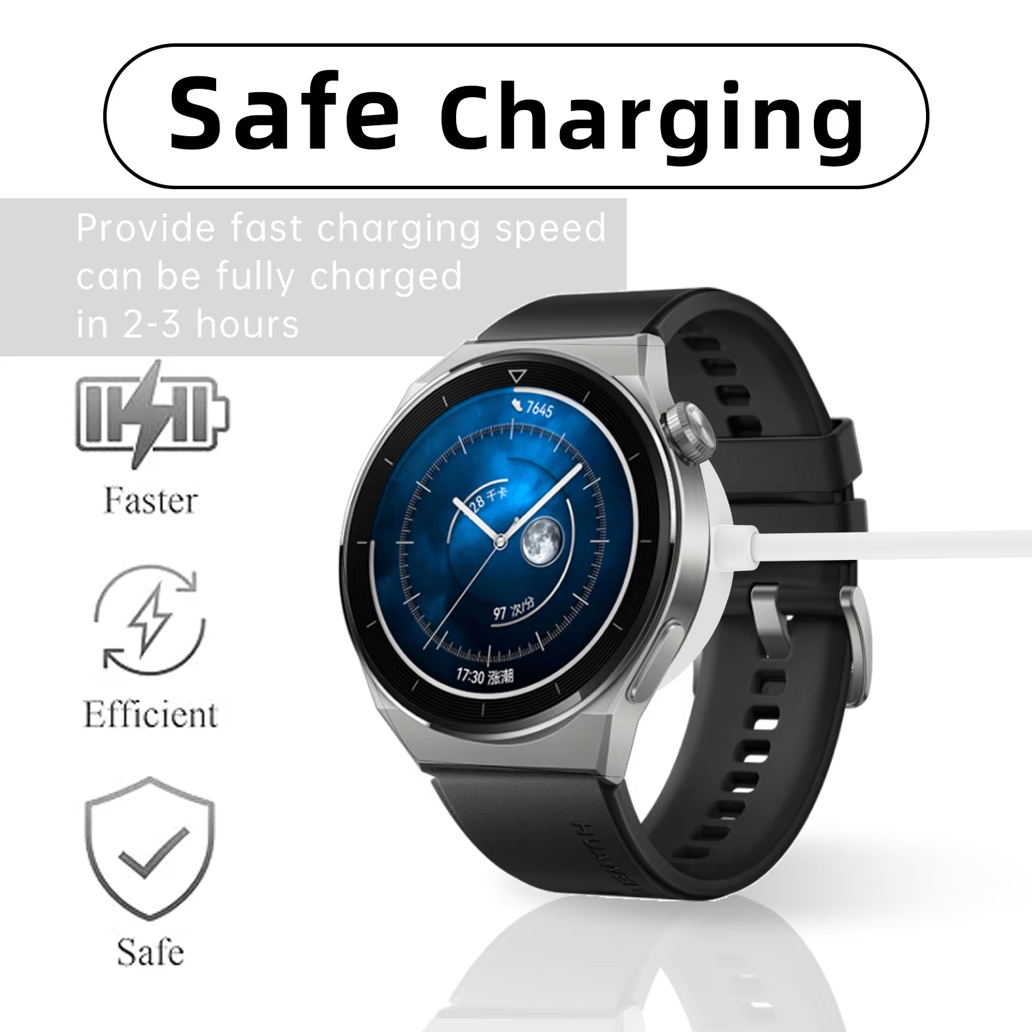 Magnetic USB Charging Cable fo – обзор и цена Xiaomi Smartwatch S4 Accessories