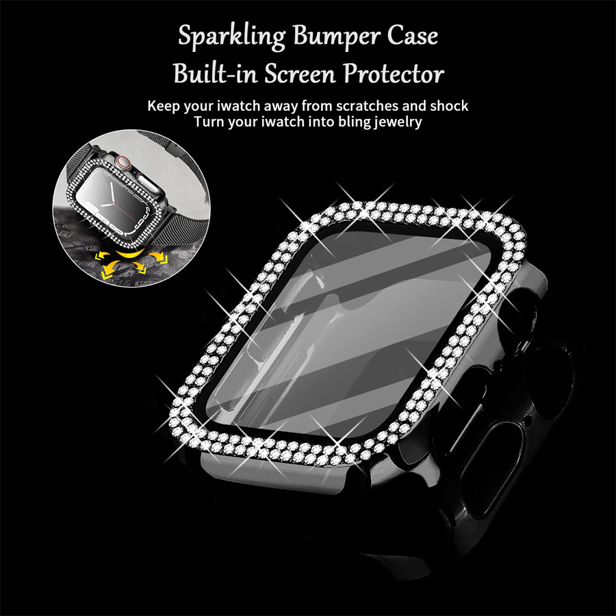 Diamond Cover For Apple watch  – обзор и цена Smartwatch Band Accessories