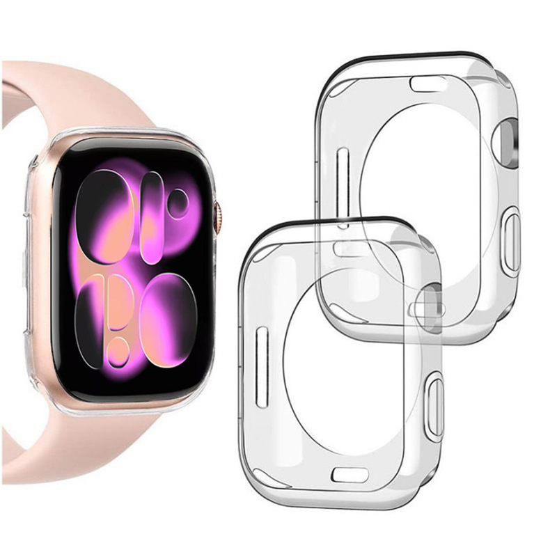 Silicone Case For Apple Watch  – обзор и цена Smartwatch Band Accessories