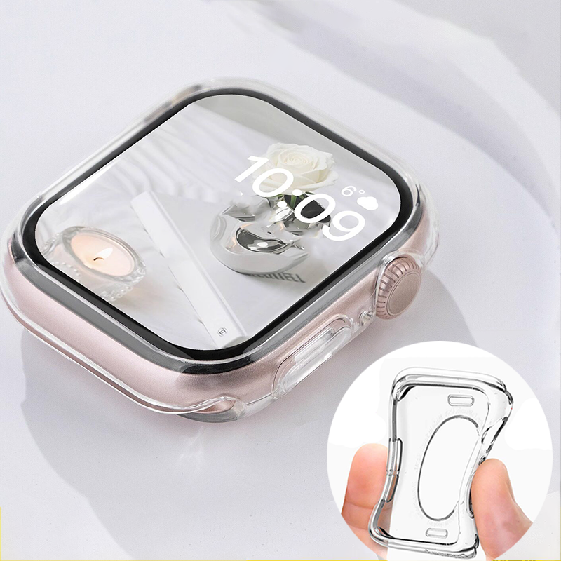 Silicone Case For Apple Watch  – обзор и цена Smartwatch Band Accessories