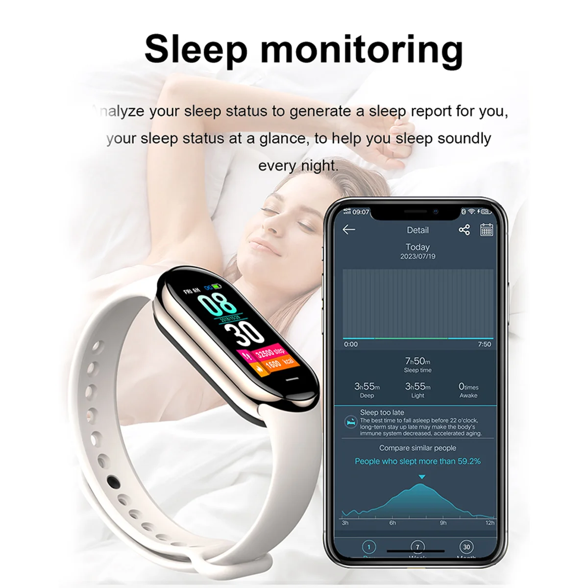 New Original Small M8 Band Sma – обзор и цена Android Smartwatch Accessories