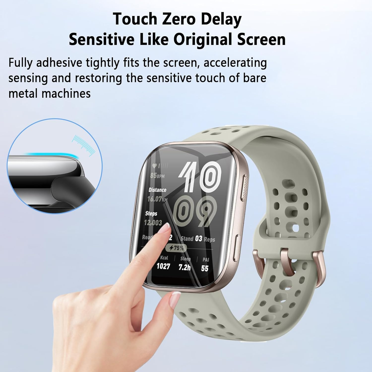 Screen Protector for Amazfit b – обзор и цена Watch Case Bumper