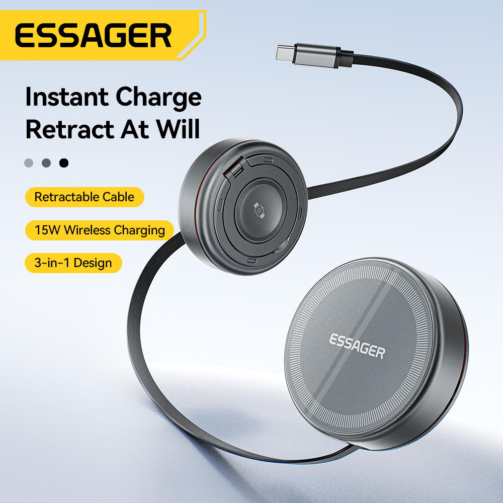 Essager 15W 3 in 1 Magnetic Wi – обзор и цена Smartwatch Ac