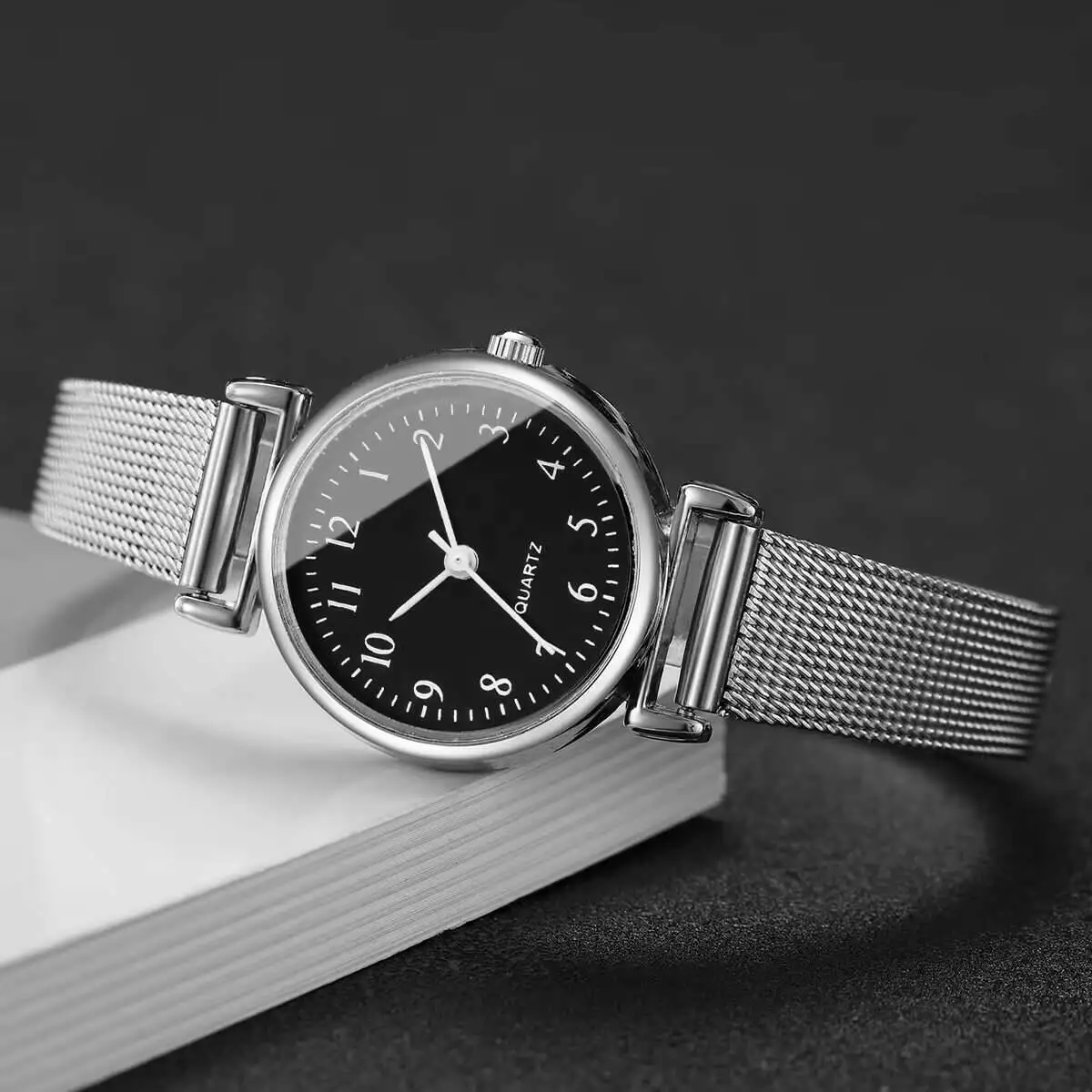 1/2PCS Fashion Women Watches S – обзор и цена Stainless Mesh Band