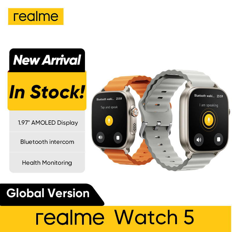 Global Version realme watch 5  – обзор и цена Smartwatch Face