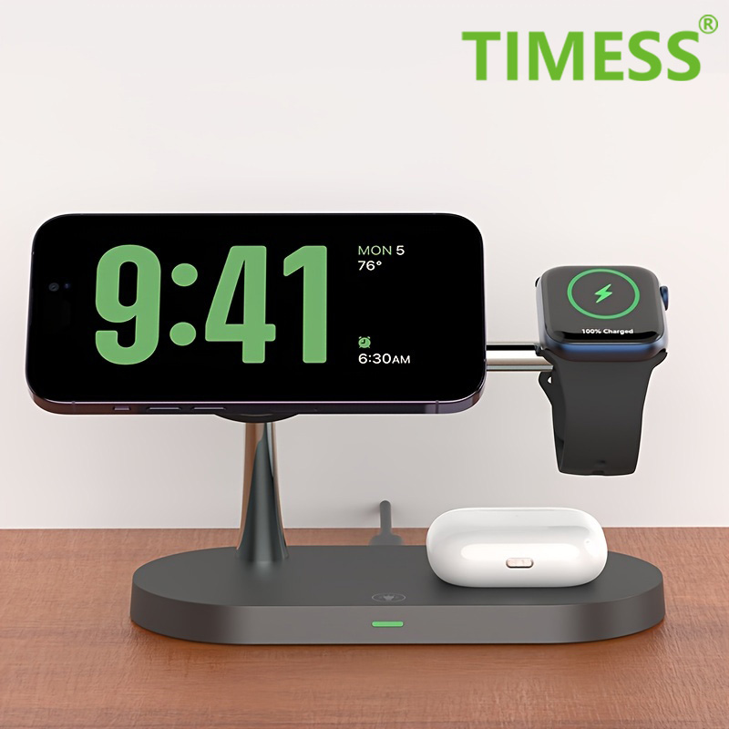 3 in 1 Wireless Charger Stand  – обзор и цена Smartwatch Ac