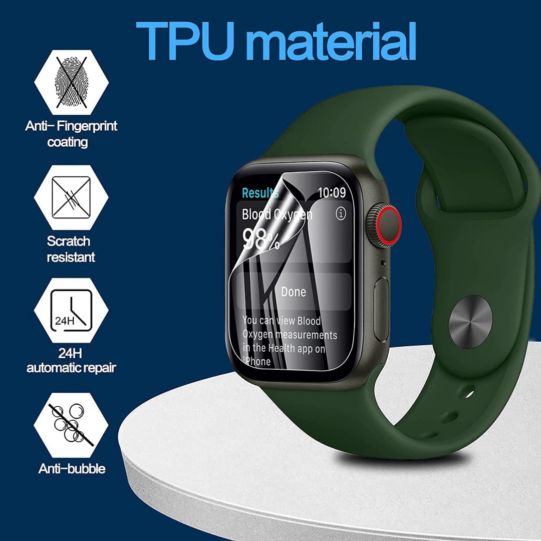 Hydrogel Film for Apple Watch  – обзор и цена Watch Case Bumper