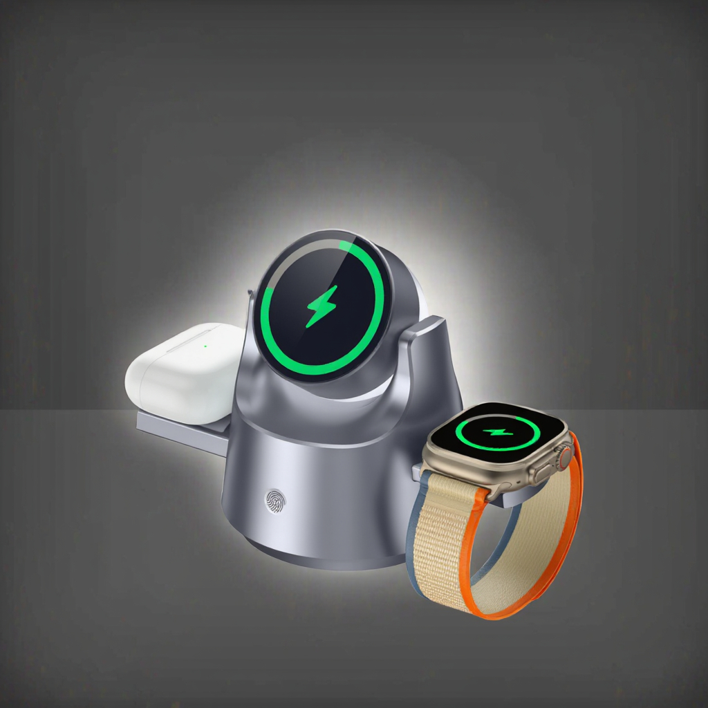 4 in 1 15W Wireless Charger Ch – обзор и цена Watch Charging Dock