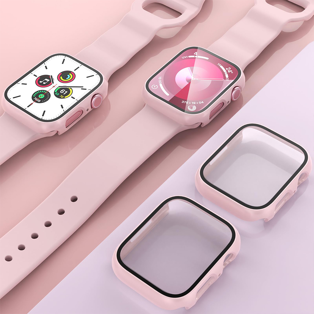 2Pcs Tempered Glass+cover For  – обзор и цена Smartwatch Band Accessories