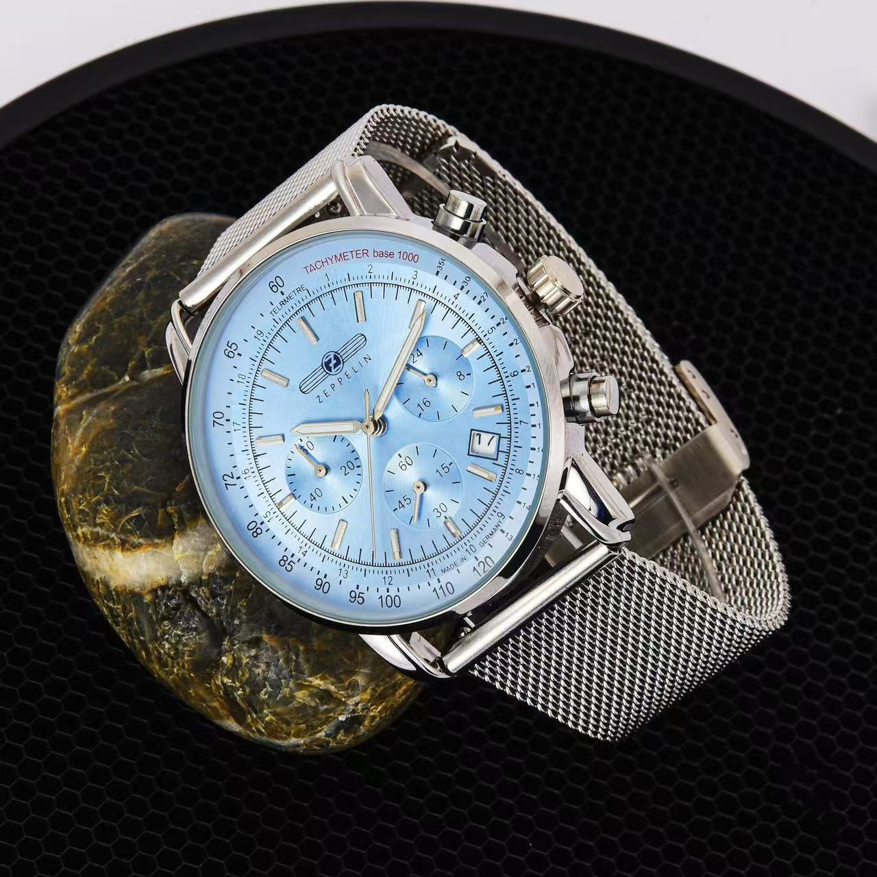2026 New Collection Zeppelin M – обзор и цена Stainless Mesh Band